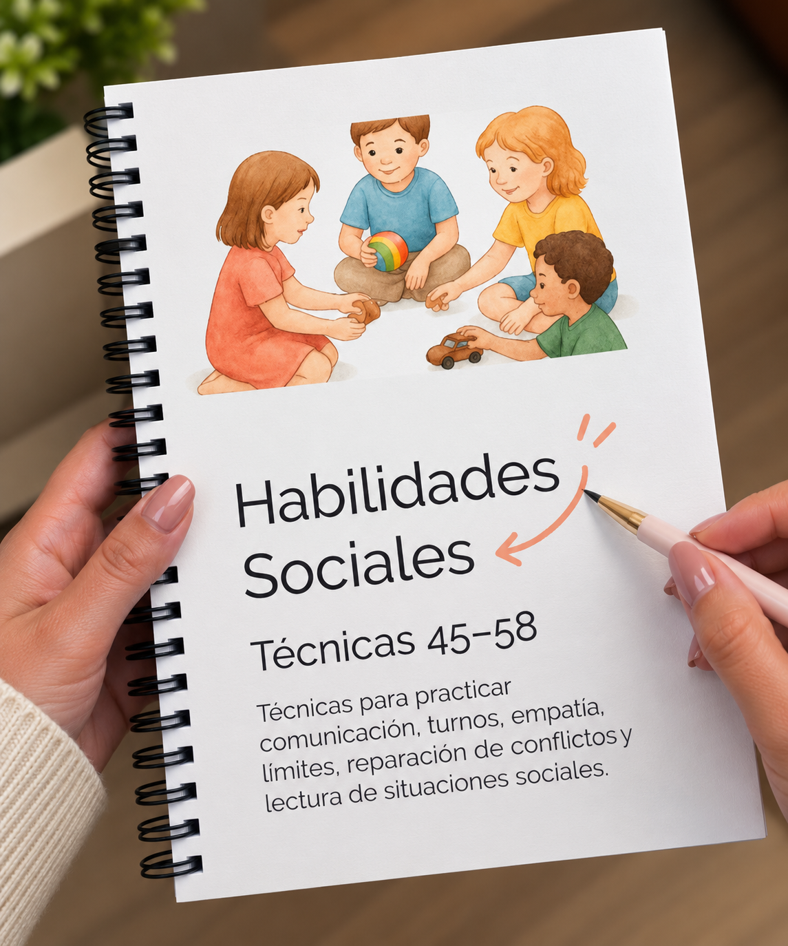 Cuaderno Habilidades Sociales, técnicas 45 a 58