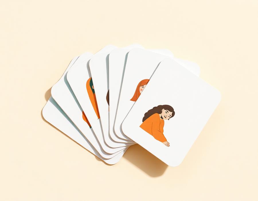 Baraja de tarjetas de emociones